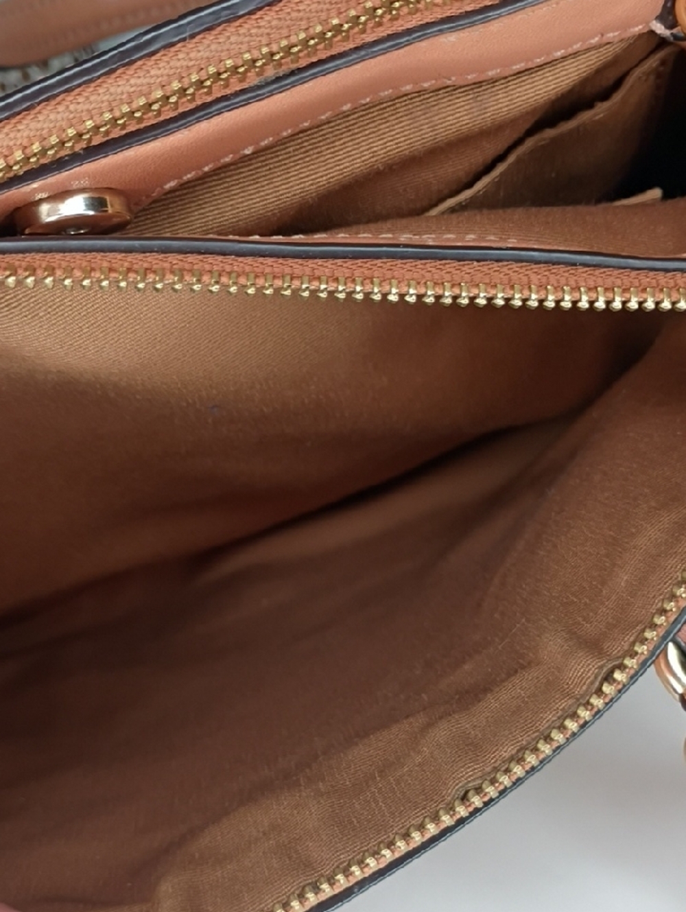 Coach Multicolor Croc Embossed Leather Mini Brooke Carryall handbag - Picture 12 of 14